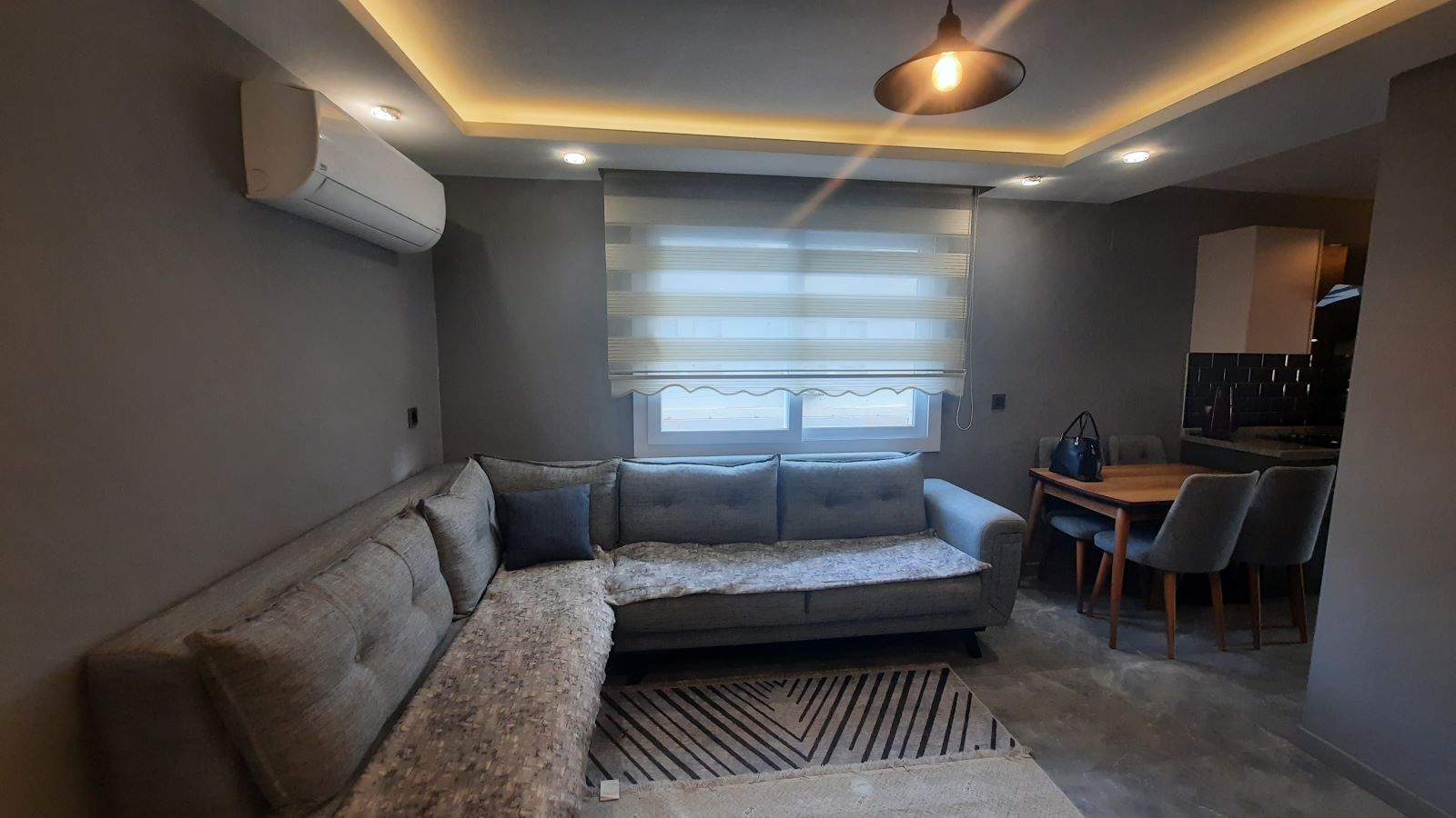 Adana çukurova’da eşyalı 1+1 doğalgazlı daire