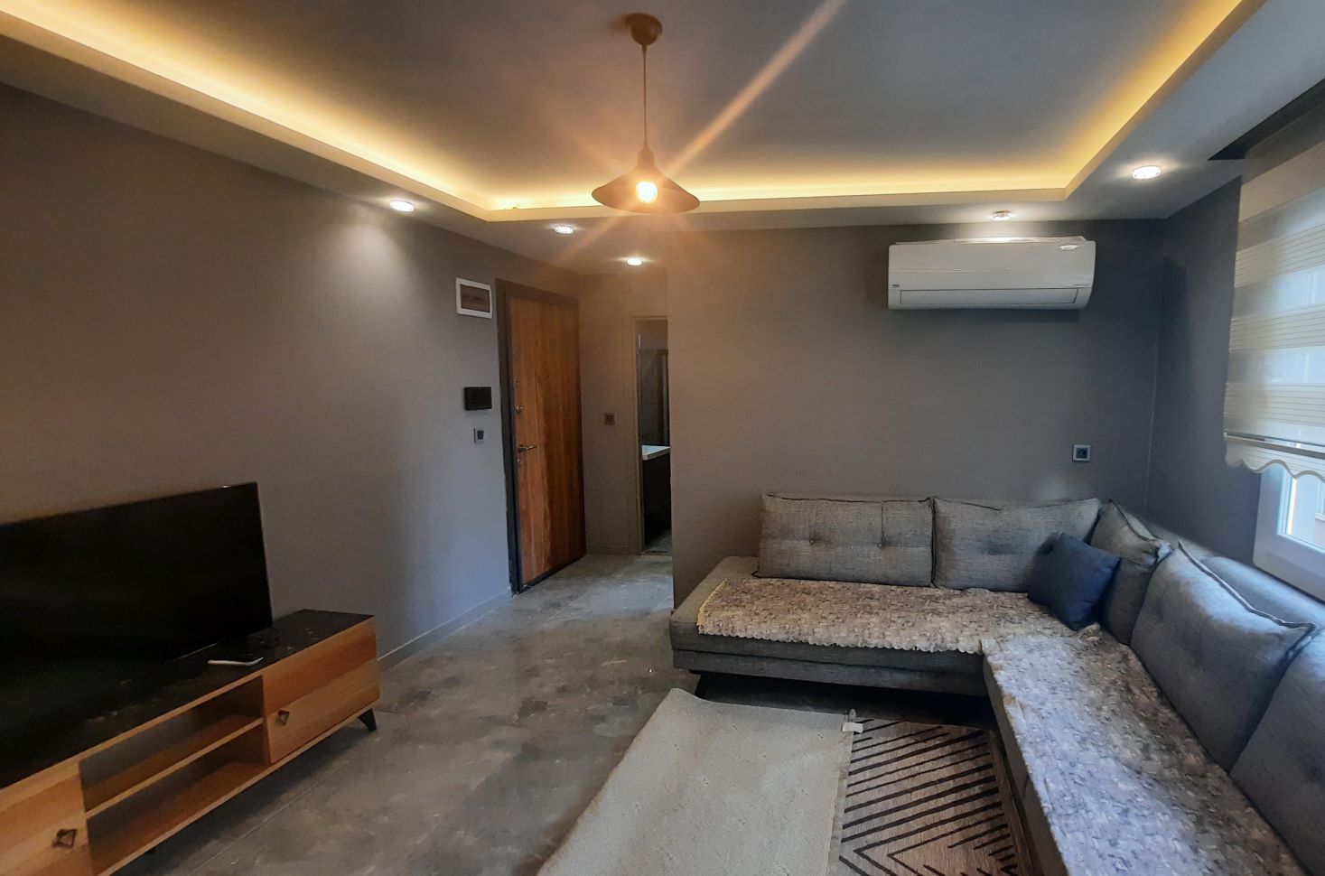 Adana çukurova’da eşyalı 1+1 doğalgazlı daire
