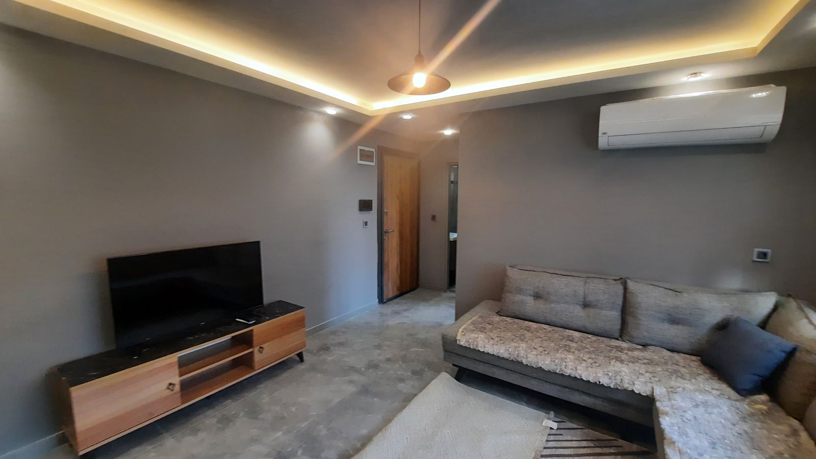 Adana çukurova’da eşyalı 1+1 doğalgazlı daire